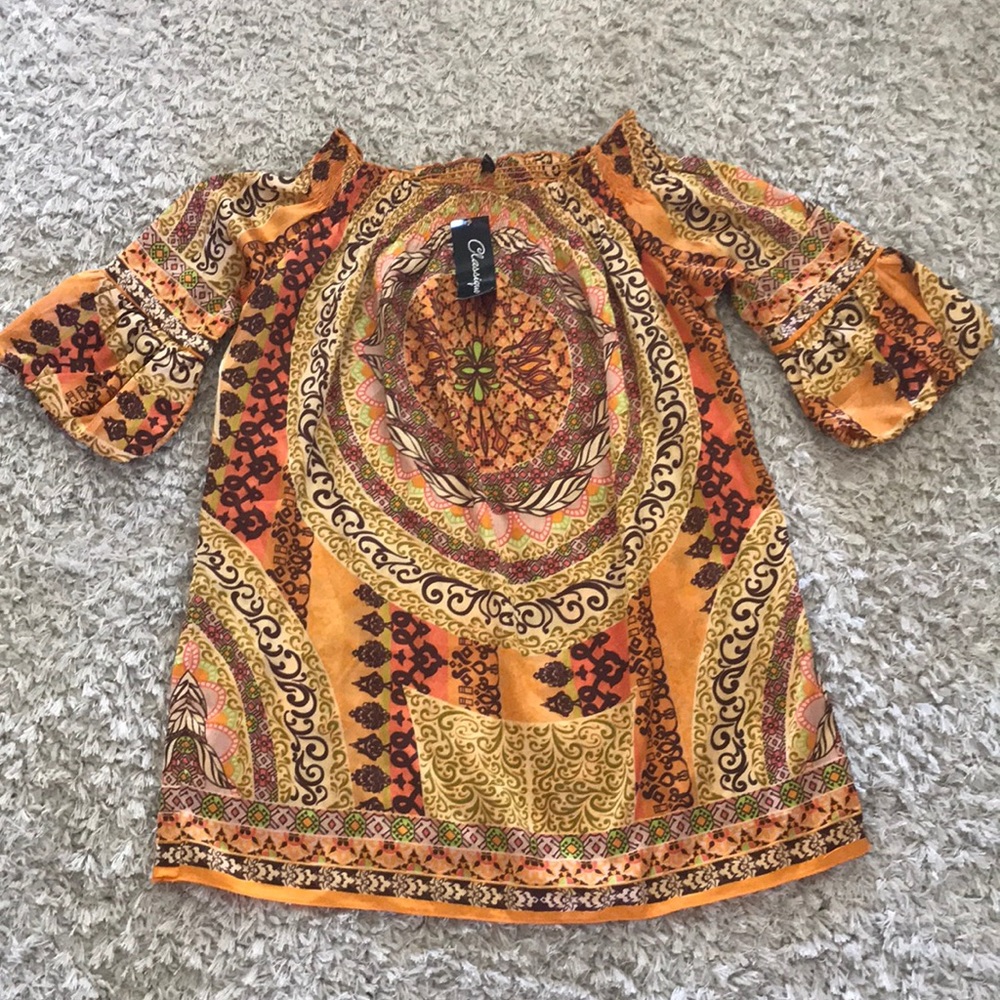 Satin Tunic dress
